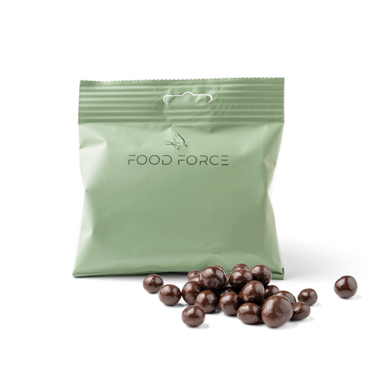 Black currant in dark chocolate 50g